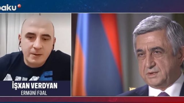 Erməni fəal Sarqsyan və Koçaryanı Xocalı qatilləri adlandırdı - VİDEO