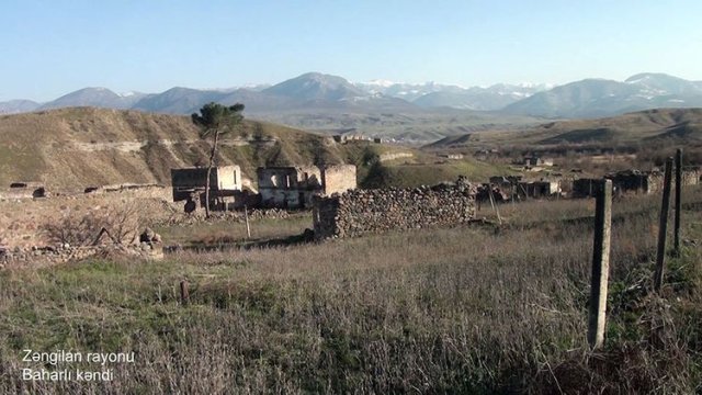 Zəngilanın Baharlı kəndindən görüntülər -xa0VİDEO