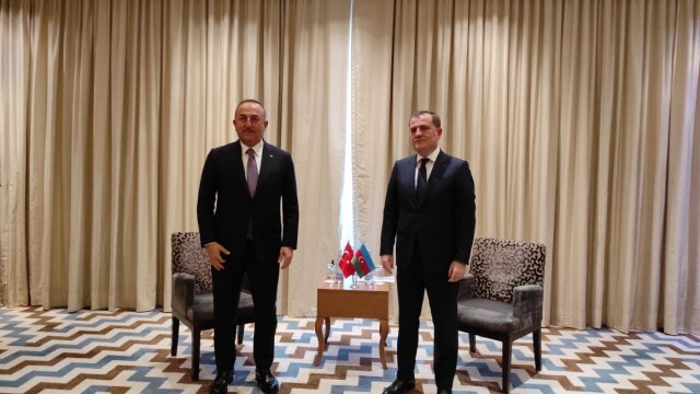 Azərbaycan və Türkiyə XİN rəhbərləri Tacikistanda görüşdülər