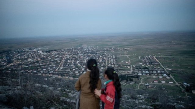 Ağdərə şəhərinin yeni görüntüsü yayıldı - FOTO