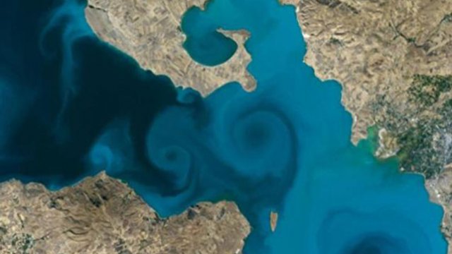 Van gölünün şəkli NASA yarışmasında birinci oldu - Foto