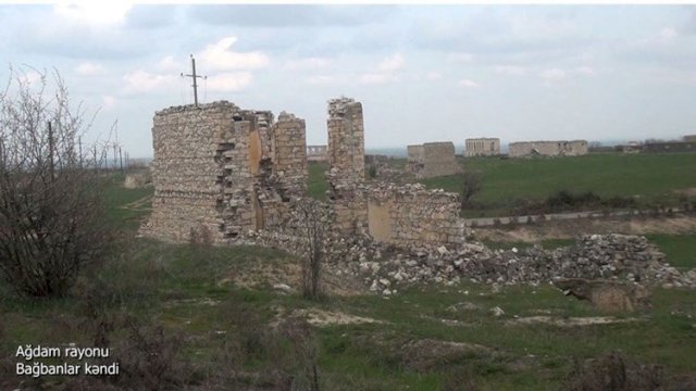 Ağdamın Bağbanlar kəndindən görüntülər - VİDEO