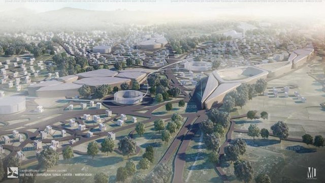 Füzuli şəhəri gələcəkdə belə ola bilər - FOTOLAR