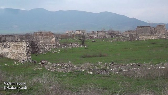 Ağdamın daha bir kəndindən görüntülər - VİDEO