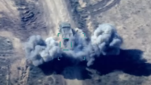 HHQ-nin məhv etdiyi düşmən hədəflərinin görüntüləri -xa0VİDEO