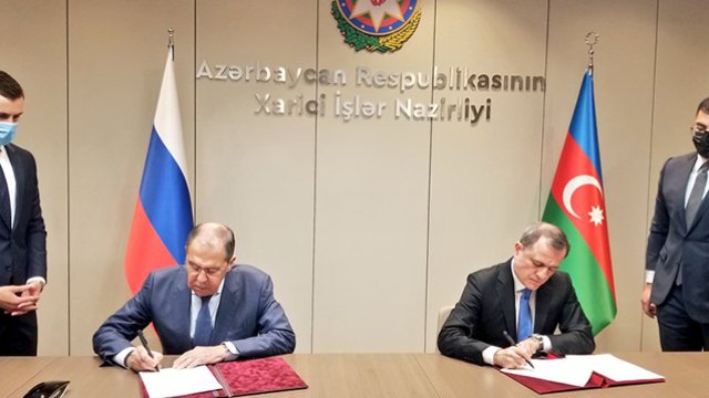 Azərbaycanla Rusiya arasında daha bir sənəd imzalandı -xa0FOTO