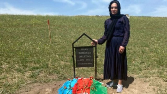 Raquf Orucovun anasının məzarı tapıldı - FOTO