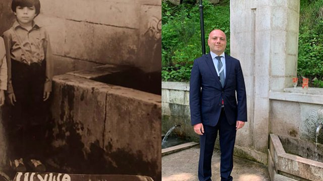 Nazir 36 il sonra yenidən İsa Bulağında - FOTO