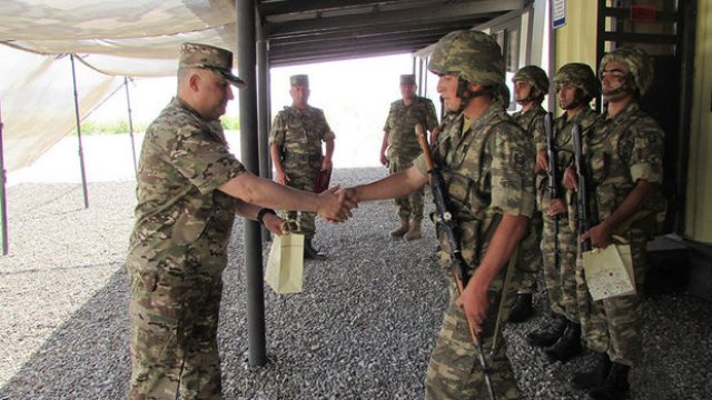 Ağdamda yeni hərbi hissələrin açılışı oldu - VİDEO