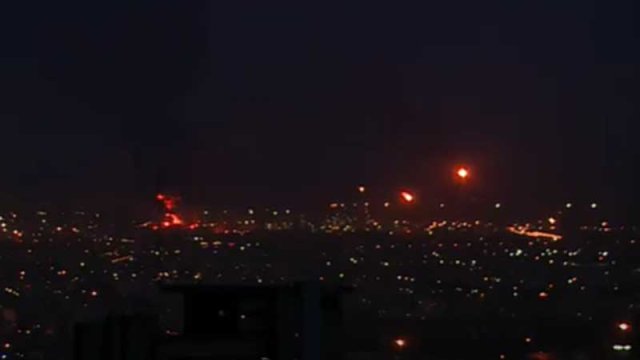 İranda neft emalı zavodu yanır - VİDEO