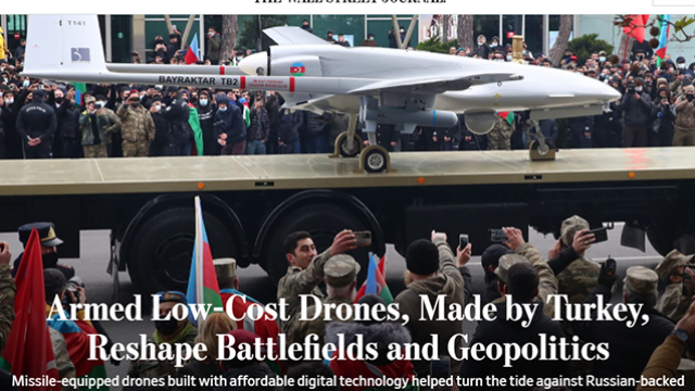 “Bayraktar” Qarabağda vəziyyəti dəyişdi” - “The Wall Street Journal”