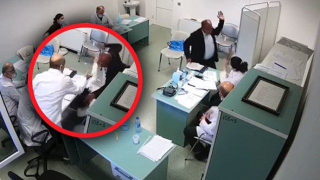 Qadın həkimi döyən “müharibə əlili”nə cinayət işi açıldı - VİDEO