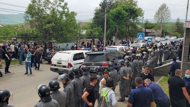 Gürcüstandakı soydaşlarımızla svanlar arasında yeni İNSİDENT