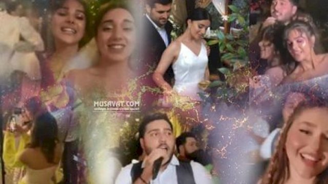 Bakıda gizli keçirilən toyun görüntüləri yayıldı - VİDEO