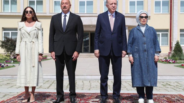 Ərdoğanın Şuşaya ilk səfərindən FOTOLAR