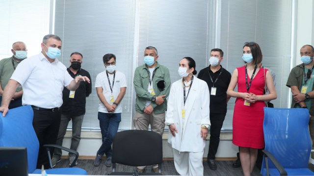 Tanınmış türkiyəli media mütəxəssisləri AzTV-də - FOTOLAR