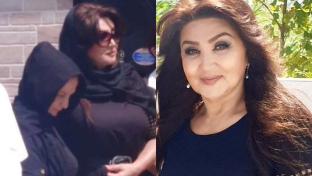 Nazpəri Dostəliyeva şəhid bulağının açılışında - FOTO