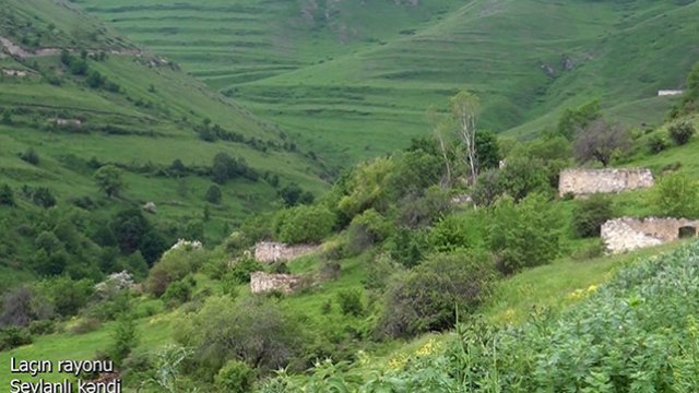 Laçının Şeylanlı kəndindən görüntülər - Video