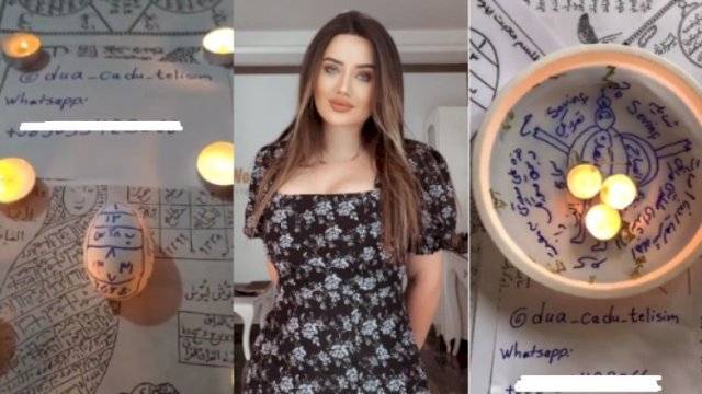 Qalmaqallı sabiq məmurun qızı indi də cadugərlərı reklam edir - Fotofakt