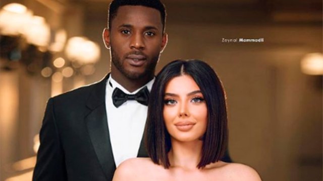 Əcnəbi futbolçu azərbaycanlı xanımla evləndi - VİDEO