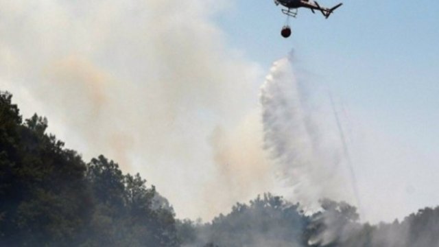 Qırmızı Bazar istiqamətində yenidən yanğın olub