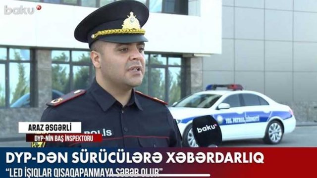 DYP-dən sürücülərə xəbərdarlıq - VİDEO