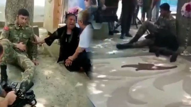 DİN-dən şəhid obrazını səhnələşdirən şəxslə bağlı açıqlama - VİDEO
