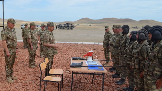 Kərim Vəliyevin Baş Qərargah rəisi kimi ilk görüntüsü - FOTO