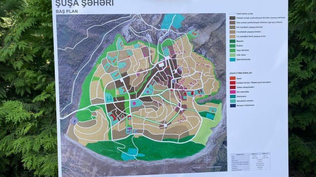 Şuşanın Baş planının detalları açıqlandı