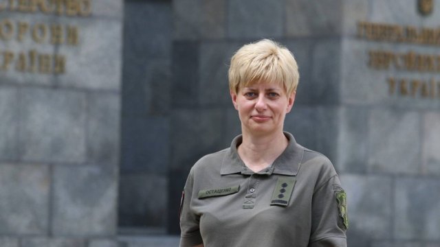 Ukrayna ordusunda ilk dəfə qadın komandan təyin olundu