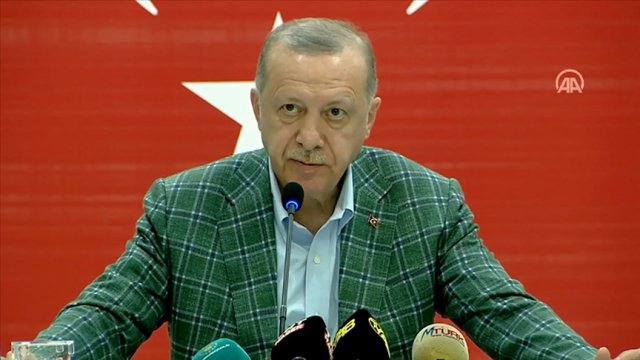 İnsan tələfatı xaric, bütün itkiləri qarşılamaq gücündəyik - Ərdoğan