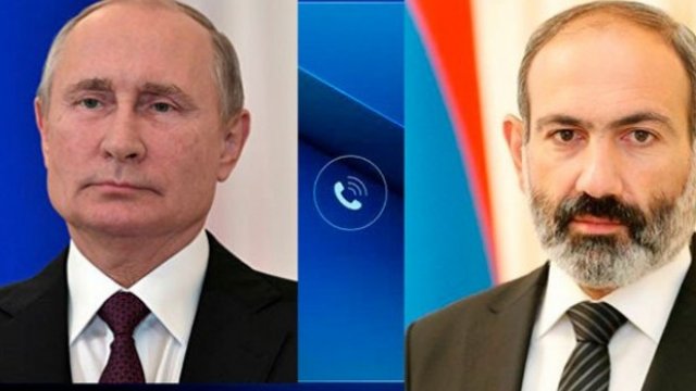 Putin Paşinyanı təbrik ETDİ