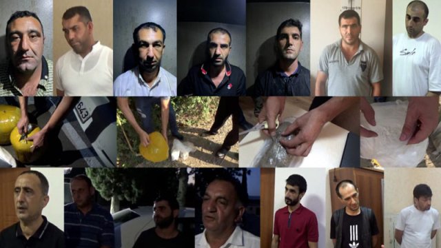 DİN-dən böyük narkotik əməliyyatı: Saxlanılanlar var - FOTO/VİDEO