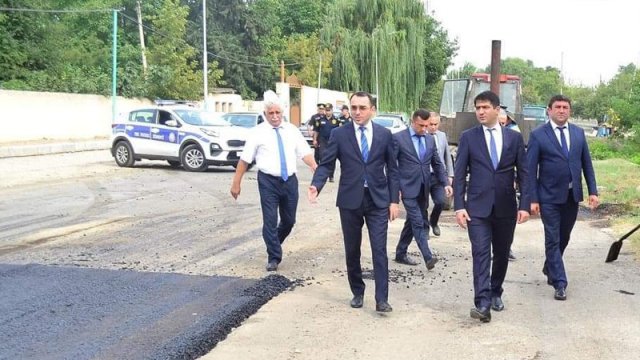 Ağstafanın Dağ Kəsəmən kəndi yenilənir - FOTOLAR