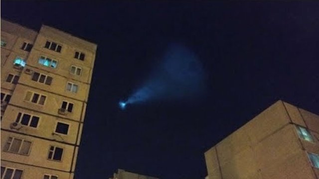 Marneuli səmasında naməlum obyekt peyda oldu - VİDEO