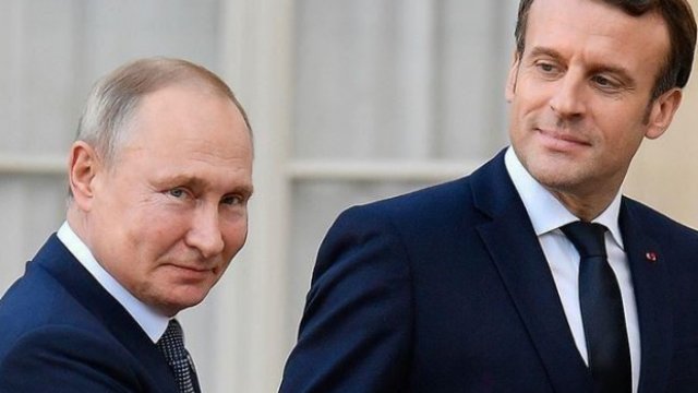 Putin və Makron Qarabağı müzakirə etdi