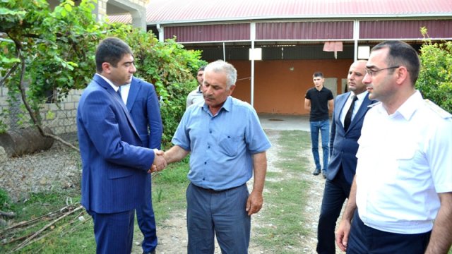 Vətən Müharibəsi Qəhrəmanının ailəsi növbəti dəfə ziyarət olundu - FOTOLAR