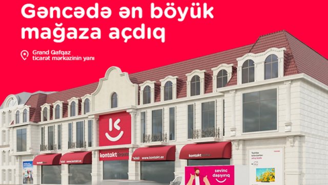 Gəncənin ən böyük elektronika və mebel mağazası açıldı - Açılışa özəl 50%-dək endirim