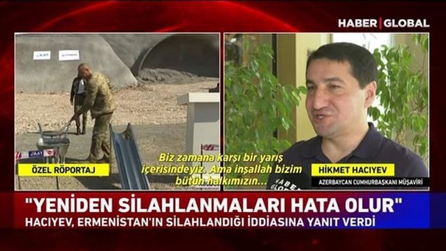 Hikmət Hacıyev: “Ermənilər revanş barədə düşünəcəksə, bu, onların növbəti tarixi səhvi olacaq” - VİDEO