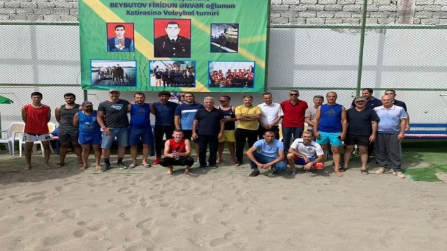 Firidunxa0 Beybutovun xatirəsinə Voleybol turniri keçirildi - FOTOLAR