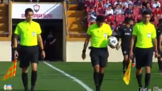 Futbol matçına “Koroğlu” uvertürası ilə çıxdılar - VİDEO