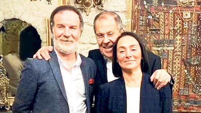 Lavrovun gizli eşqi üzə çıxdı - FOTOLAR