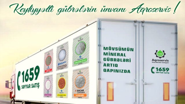 Mineral gübrələrin səyyar satış xidməti başladı - FOTOLAR
