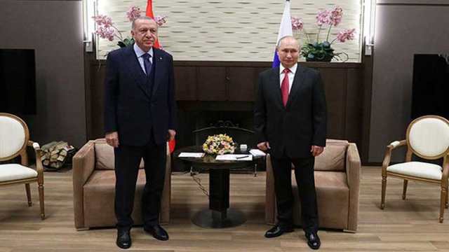 Putin Ərdoğana \