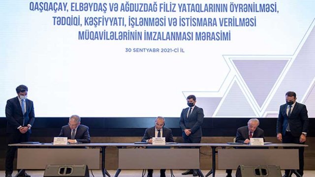 Üç filiz yatağının işlənməsi Türkiyə şirkətlərinə verildi