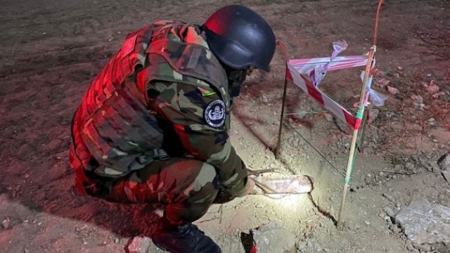 Bakıda bu ərazidə top mərmisi tapıldı- FOTO