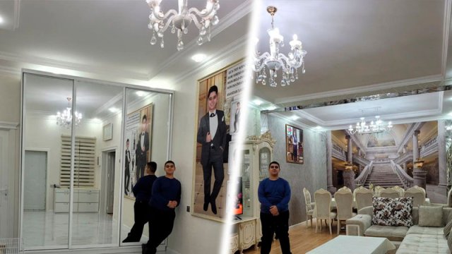 Xalq artisti dəbdəbəli evini nümayiş etdirdi - FOTOLAR