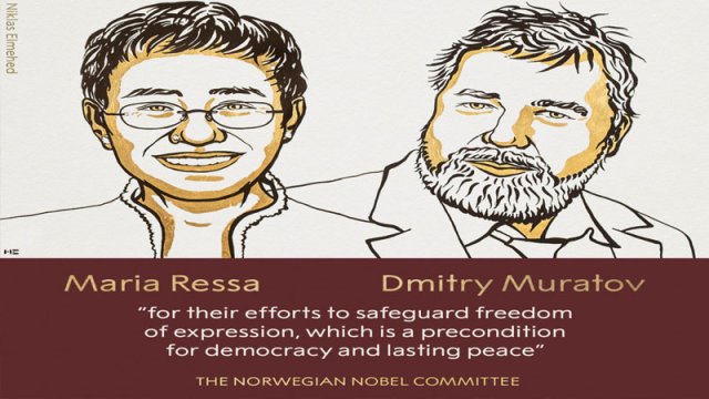 Sülh üzrə Nobel mükafatı sahiblərinin adları açıqlandı