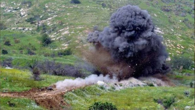 Ermənistan vətəndaşı Azərbaycanla sərhəddə öz minalarına düşdü