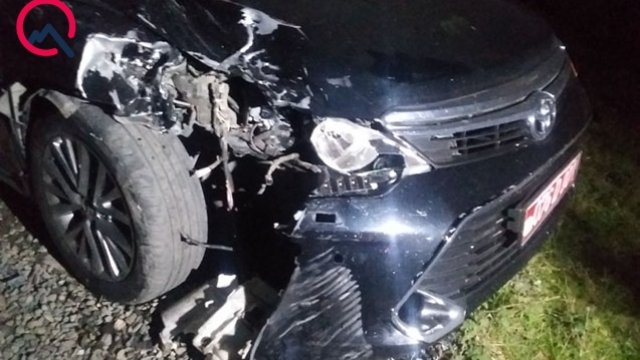 BMT-nin maşını Qaxda qəzaya düşdü, yaralılar var - FOTOLAR